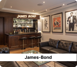 Elegantes Zimmer im James-Bond-Stil 1